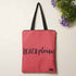 Beach Please Red Printed Tote Bag - Uncommongifts.in